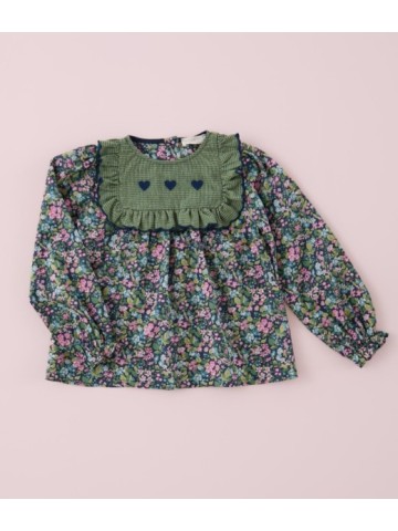 Camisa Corazones Liberty...