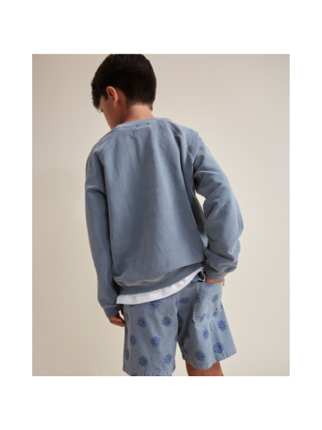 FLEECE SWEATSHIRT BLUE Búho