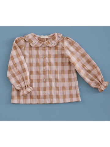 Camisa Pétalos Bordada...