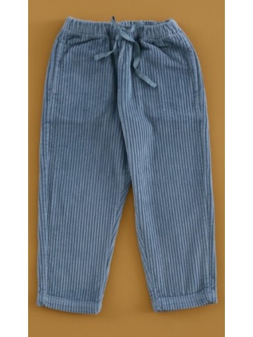 Pantalón Pana Azul Acero