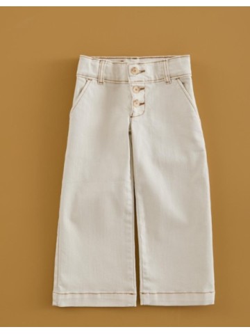 Pantalón Cropped Hueso