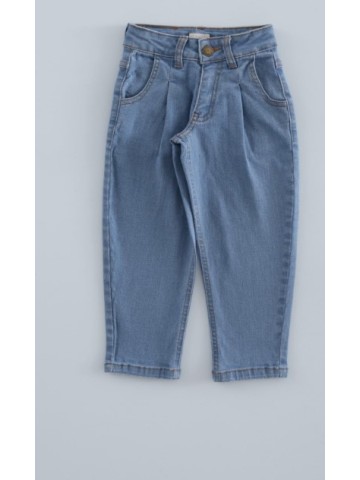 Pantalón Momfit Vaquero